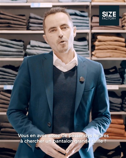 Size-Factory, la référence de la mode Grande Taille. Du 2XL au 10XL, on habille tous les gabarits avec style et confort. En magasin, nos conseillers experts de la Grande Taille vous accompagnent pour trouver les pièces parfaites, adaptées à votre morphologie, votre style et toutes les occasions. 👉 Découvrez notre collection et trouvez votre look idéal. | Size Factory : Vêtements Homme Grande Taille