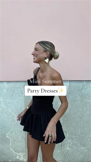 Trendy Mini Summer Dresses for the Perfect Party Look