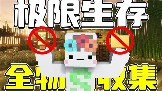 【MC极限生存】全物品收集（进度21%？）