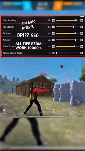 SENSITIVITAS AUTO HEADSHOT ☠️ #freefire