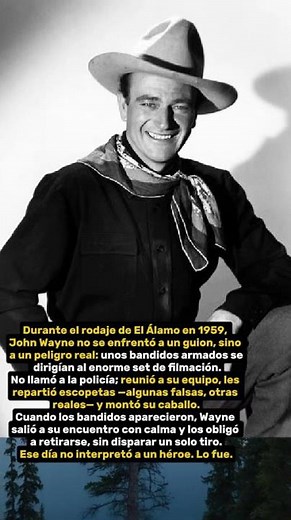 El verdadero valor de John Wayne