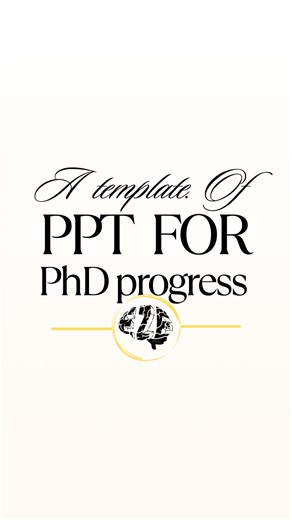 Priyo Das | Assistant Professor| PhD research coach on Instagram: "Share this with me if you want the PPT🚀 . In this reel, I have shared information about how you should prepare your PPT for presenting your PhD progress. . #phd #research #thesis"