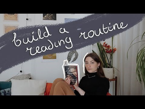 build a reading routine with me 📖 | a reading vlog