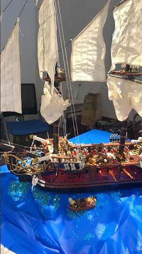 The Whydah | Massive LEGO Pirate Ship by Cellus Studios | BricksVegas 2024