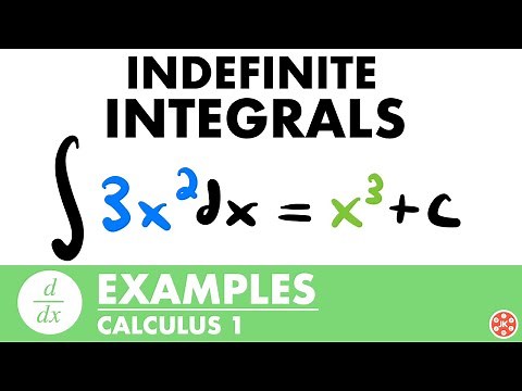 Indefinite Integrals Examples | Calculus - JK Math