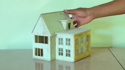 DIY - how to make miniature house, model house