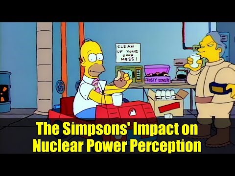 The Simpsons' Impact on Nuclear Power Perception
