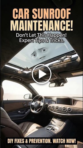 Your Sunroof is Warning You! Don't Ignore These Signs 🚗☀️#gdmautomotive #sunroof #sunroof