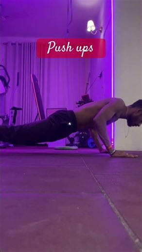 Push ups #excercise #minimarathon #fitness #marathon #pushpa