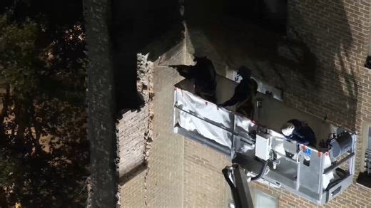 Cleanup and recovery underway at Bronx apartment building after chimney collapse