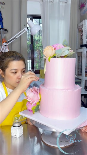 58K views · 615 reactions | Icing : Acc whipping creme/ Chocolate syrup and Gel food color decor it is from Achievers Food and Bakery Ingredients Corporation Cake drum from Baking And Home Depot Baking and Home Depot DIVI Happy 50th Mam Liezel! #TasteofEros | Taste of Eros VLOGS | Facebook