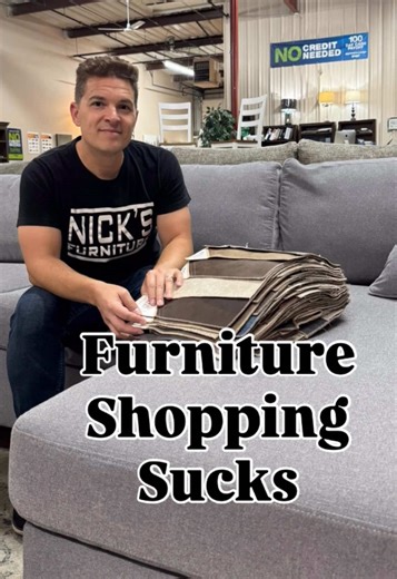 Furniture shopping sucks. Comment VIRTUAL 👇 for the easy button. #virtualdesign #furniture #design #home #shop