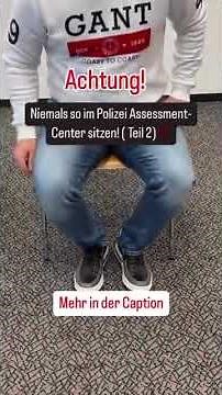 Sitzt du SO im Polizei-AC? Dann bist du raus! ❌ #polizeinrw #shorts
