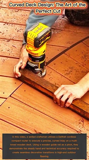 Curved Deck Design: The Art of the Perfect Cut
