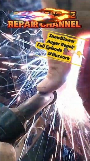 🔥 Satisfying Welding ASMR | Snow Blower Auger Repair ❄️