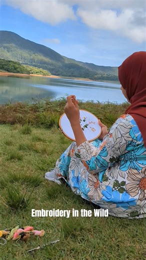 Embroidery in the Wild #naturelovers