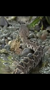 Cottonmouth vs Rattlesnake - Cottonmouth Kills & Eats Rattlesnake#snake #cobra #bestvideo #animals | Video Snake