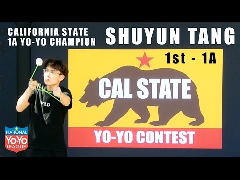 Shuyun Tang - 1st Place - 1A Final - CA States 2025 - Presented by Yoyo Contest Central