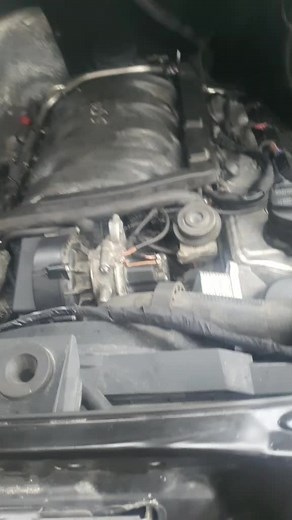 Close-Up Look at Car Engine and Interior Details