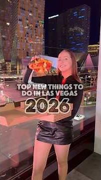 Top NEW Things to Do in Las VEGAS in 2026! #lasvegas #thingstodoinlasvegas