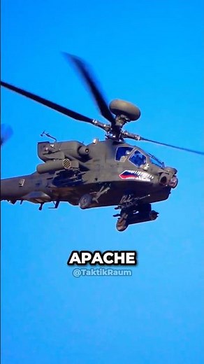 Why does the Apache cannon aim where the pilot looks?