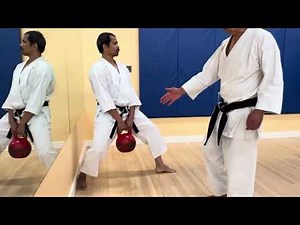 Karate Exercise #34: Isometric Stance Training with Weights