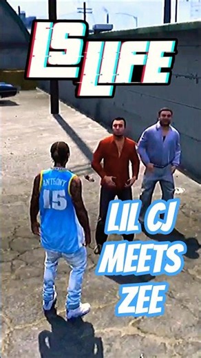 ⚠️ LS Life Update ⚖️ ... "Zee" and his Dealer Re-Up with Lil CJ! 🤯 #gta #shorts #rp #contentcreator