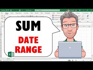 Sum Between Two Dates in Excel | Sum Date Range | Month and Years