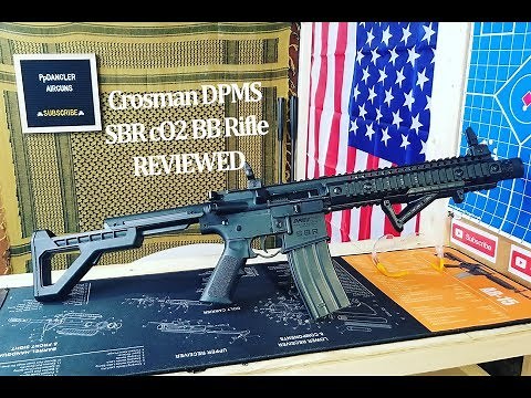 Crosman DPMS SBR cO2 BB Review!