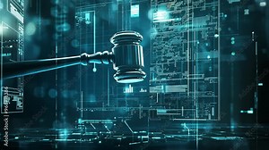 Exploring the intersection of technology and law in a digital courtroom setting