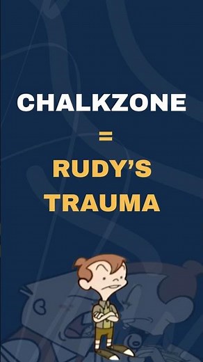 ChalkZone Was Just a Hallucination? Cartoon Theory #shorts