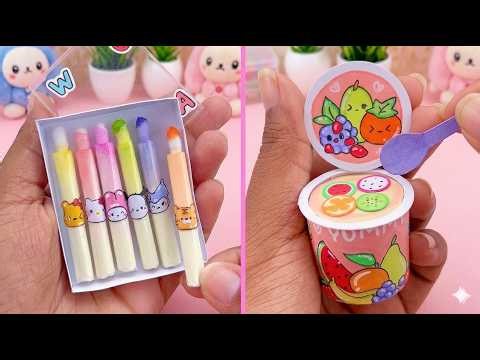 10 Easy craft ideas / miniature craft / Paper craft / how to make / Helena's Craft