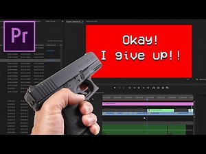 Adobe Premiere Pro Red Screen Fix