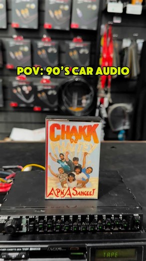 Raj Sangha on Instagram: "90s Alpine 7618R 6-button pull-out car stereo, separate EQ unit and an Apna Sangeet cassette 🎶🎶 Pure nostalgia! Showing off my Birmingham roots with that music choice. 🤣 Planning to install this setup into one of my classics pretty soon. #alpine #caraudio #caraudiosecurity #apnasangeet #birmingham #nostalgia #cassette"