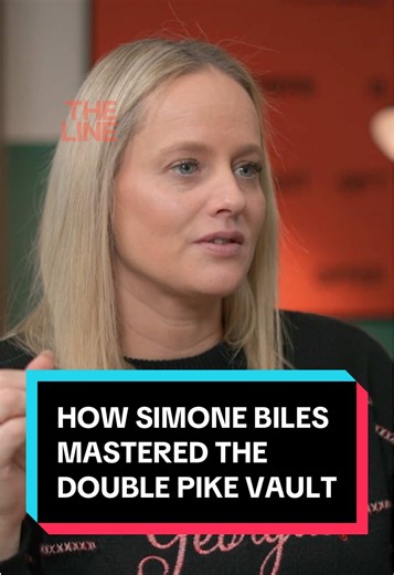 Search 'THE LINE CECILE LANDI’ on YouTube to access the full episode. The greatest athletes aren’t just skilled - they’re supported. 💪 Simone Biles’ (@Simone Biles) coach, Cecile Landi, breaks down how Simone mastered her double pike vault and how trusting her coaches completely helped her push boundaries. #SimoneBiles #DoublePike #Gymnastics #olympics