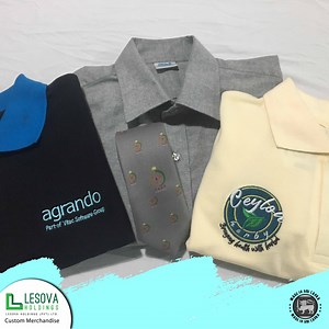 Shirts, T-shirts, Caps, Ties? Anything you want! 💁‍♂️ Place your bulk orders with us. 🌐: tshirts.lk/submit-your-t-shirt-design/ 📧: hello@tshirts.lk 📞: 94 114 36 33 88 📱WhatsApp: 94 764 24 33 22 Production times for different jobs: 3-8 weeks Contact us to place your bulk order today! #lesova #tshirt #bottom #bundle #sport #cap #staffuniform #sportjersey #colombo #shirtssrilanka #shirtsinsrilanka #brandedshirts #shirtprinting #embroidery #shirtslk #shirts #shirtsincolombo #TShirt #tie #clothi