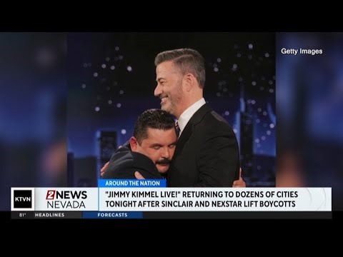 Sinclair and Nextar to resume airing Jimmy Kimmel Live