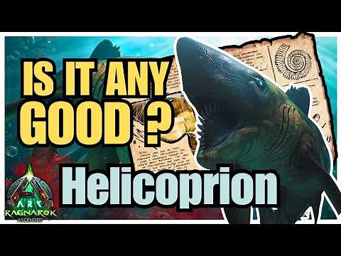 Helicoprion - Spawn, Tame & Abilities, GUIDE - EVERYTHING You Need To Know | Ark Survival Ascended