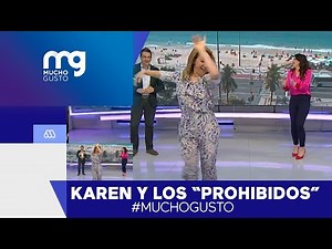 Karen saca los “pasos prohibidos” en Mucho Gusto