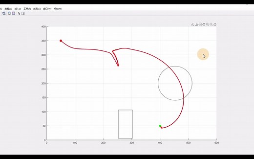 人工势场动态避障,二维APF
