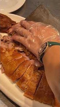 潮汕卤狮头鹅摆盘分享，入骨卤香的家宴主角……#潮汕卤鹅 #卤鹅培训 #烧腊培训 #烧腊培训实体店教学