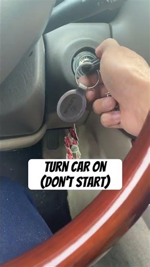 Checking reverse lights