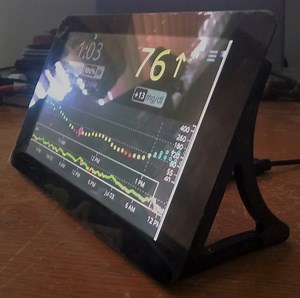 Raspberry Pi 7” Touchscreen Display Legs #3DThursday #3DPrinting