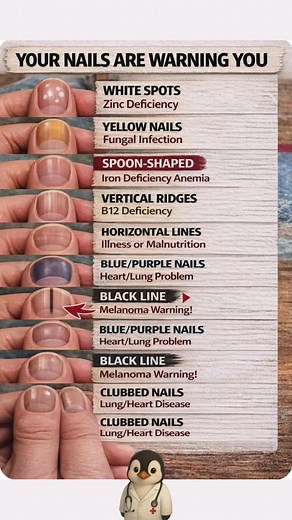 10 Warning Signs Your Nails Are Telling You