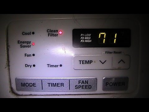 Summer Life Hack - LG A/C - How to Easily Reset Clean Air Filter Light