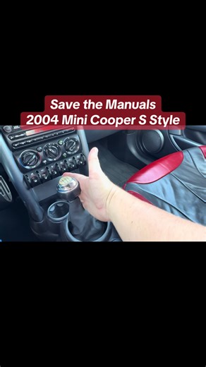 Save the Manuals: 2004 Mini Cooper S Style! @MINI USA #mini #minicooper #savethemanuals #shiftyourself