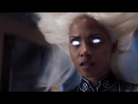 X Men 2000 Jean Grey, Cyclops & Storm vs Toad