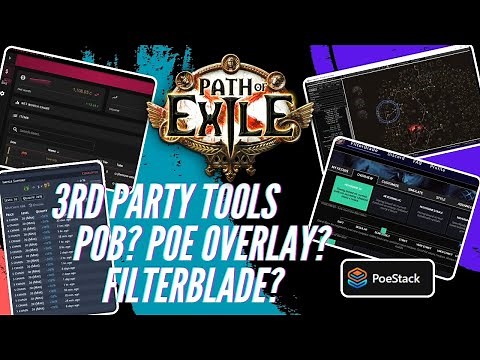 Path Of Exile - 3rd Party Apps / Item Filter / POB / POEDB / POE Wiki / Awakened POE / POE Overlay