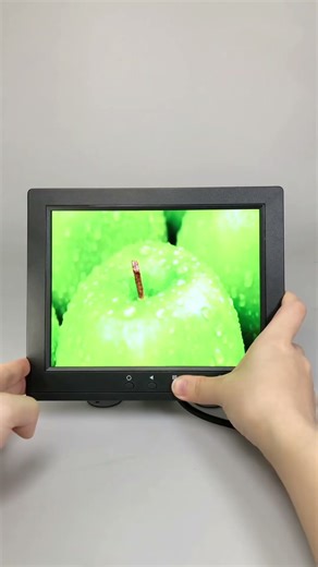8-Inch IPS Touchscreen Monitor, 1024x768, HDMI/VGA/AV/USB, Built-in Speaker#diaplay#monitor #screen