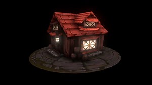 Game Asset: Village House - Download Free 3D model by MA3D (@SculptMike)
